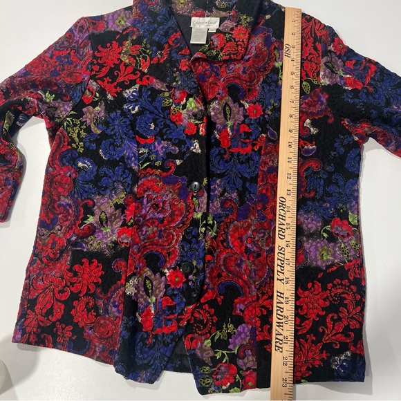 Floral Women's‎ Jacket - Multicolor - Picture 10 of 11